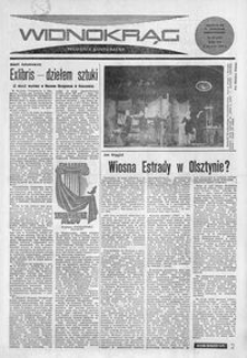 Widnokrąg : tygodnik kulturalny. 1967, nr 25 (18 czerwca)
