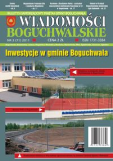 Wiadomości Boguchwalskie : biuletyn samorządowy miasta i gminy Boguchwała. 2011, nr 3 (71)