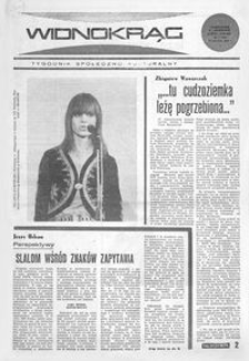 Widnokrąg : tygodnik społeczno-kulturalny. 1969, nr 3 (19 stycznia)