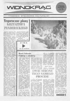 Widnokrąg : tygodnik społeczno-kulturalny. 1969, nr 5 (2 lutego)