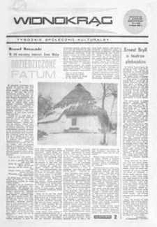 Widnokrąg : tygodnik społeczno-kulturalny. 1969, nr 6 (9 lutego)