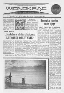 Widnokrąg : tygodnik społeczno-kulturalny. 1969, nr 9 (2 marca)