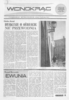 Widnokrąg : tygodnik społeczno-kulturalny. 1969, nr 12 (23 marca)