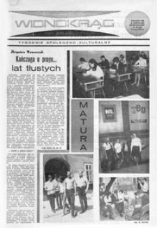 Widnokrąg : tygodnik społeczno-kulturalny. 1969, nr 20 (17 maja)