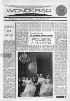 Widnokrąg : tygodnik społeczno-kulturalny. 1969, nr 23 (7 czerwca)