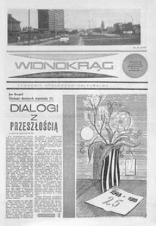 Widnokrąg : tygodnik społeczno-kulturalny. 1969, nr 29 (19 lipca)