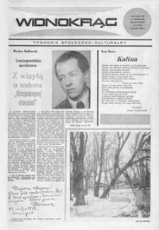 Widnokrąg : tygodnik społeczno-kulturalny. 1969, nr 49 (6 grudnia)