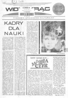 Widnokrąg : tygodnik społeczno-kulturalny. 1970, nr 1 (3 stycznia)