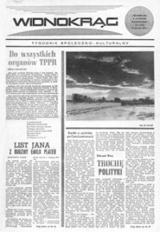 Widnokrąg : tygodnik społeczno-kulturalny. 1970, nr 3 (17 stycznia)