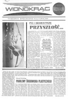 Widnokrąg : tygodnik społeczno-kulturalny. 1970, nr 11 (14 marca)