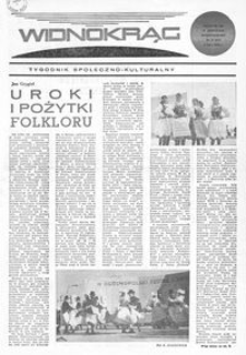 Widnokrąg : tygodnik społeczno-kulturalny. 1970, nr 27 (4 lipca)