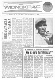 Widnokrąg : tygodnik społeczno-kulturalny. 1970, nr 34 (22 sierpnia)