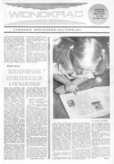 Widnokrąg : tygodnik społeczno-kulturalny. 1970, nr 35 (30 sierpnia)