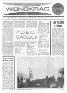 Widnokrąg : tygodnik społeczno-kulturalny. 1970, nr 45 (7 listopada)