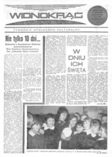 Widnokrąg : tygodnik społeczno-kulturalny. 1970, nr 47 (21 listopada)