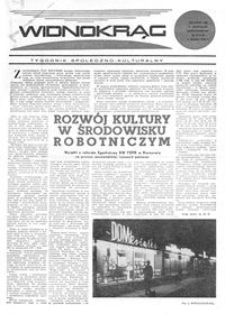 Widnokrąg : tygodnik społeczno-kulturalny. 1970, nr 49 (5 grudnia)