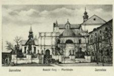 Jarosław. Kościół Fary = Jaroslau. Pfarrkirche [Pocztówka]