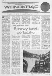 Widnokrąg : tygodnik społeczno-kulturalny. 1971, nr 9 (27 lutego)