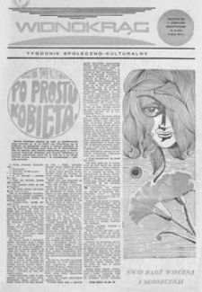 Widnokrąg : tygodnik społeczno-kulturalny. 1971, nr 10 (6 marca)