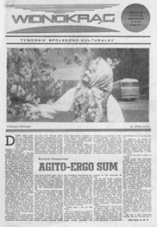 Widnokrąg : tygodnik społeczno-kulturalny. 1971, nr 20 (15 maja)