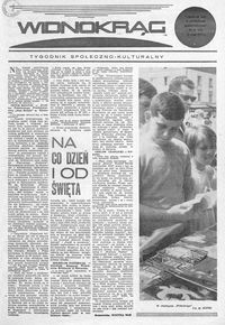 Widnokrąg : tygodnik społeczno-kulturalny. 1971, nr 21 (22 maja)