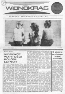 Widnokrąg : tygodnik społeczno-kulturalny. 1971, nr 25 (19 czerwca)