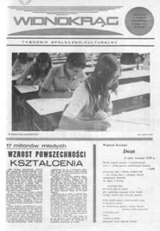 Widnokrąg : tygodnik społeczno-kulturalny. 1971, nr 35 (28 sierpnia)