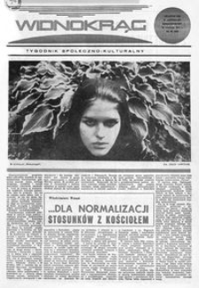 Widnokrąg : tygodnik społeczno-kulturalny. 1971, nr 39 (25 września)