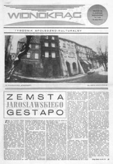 Widnokrąg : tygodnik społeczno-kulturalny. 1972, nr 7 (19 lutego)