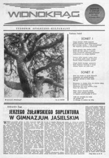 Widnokrąg : tygodnik społeczno-kulturalny. 1972, nr 15 (15 kwietnia)