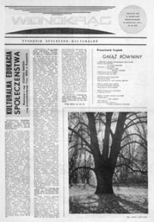 Widnokrąg : tygodnik społeczno-kulturalny. 1972, nr 42 (21 października)