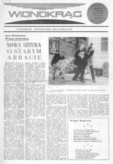Widnokrąg : tygodnik społeczno-kulturalny. 1972, nr 44 (4 listopada)