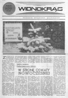 Widnokrąg : tygodnik społeczno-kulturalny. 1972, nr 51 (23 grudnia)