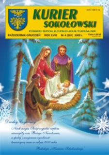 Kurier Sokołowski : pismo społeczno-kulturalne. 2009, R. 18, nr 4 (październik-grudzień)