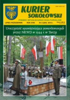 Kurier Sokołowski : pismo społeczno-kulturalne. 2010, R. 18, nr 3 (lipiec-październik)