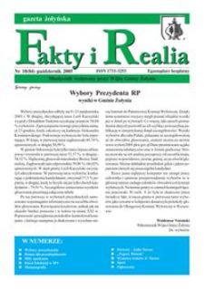 Fakty i Realia : gazeta żołyńska. 2005, nr 10 (październik)