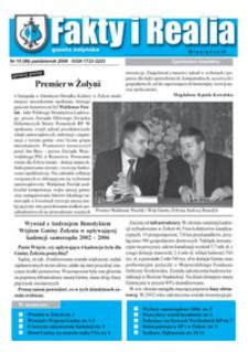 Fakty i Realia : gazeta żołyńska. 2006, nr 10 (październik)