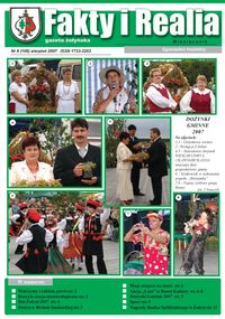 Fakty i Realia : gazeta żołyńska. 2007, nr 8 (sierpień)