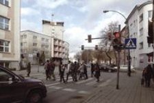 Skrzyżowanie ulic Naruszewicza, Targowej i Szopena [Fotografia]