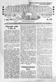 Tygodnik Polski. 1933, R. 11/12, nr 572-575 (maj)