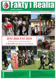 Fakty i Realia : gazeta żołyńska. 2010, nr 7 (lipiec)
