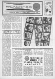 Widnokrąg : tygodnik społeczno-kulturalny. 1973, nr 9 (3 marca)