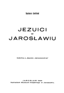 Jezuici w Jarosławiu