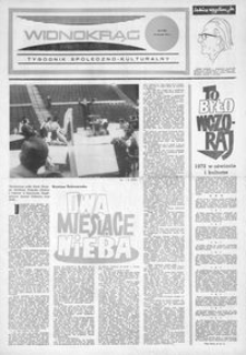 Widnokrąg : tygodnik społeczno-kulturalny. 1974, nr 2 (12 stycznia)