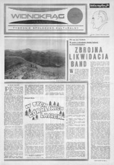 Widnokrąg : tygodnik społeczno-kulturalny. 1974, nr 23 (8 czerwca)