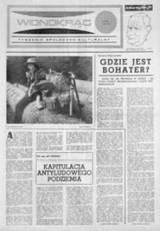 Widnokrąg : tygodnik społeczno-kulturalny. 1974, nr 27 (6 lipca)