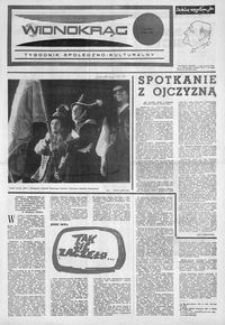 Widnokrąg : tygodnik społeczno-kulturalny. 1974, nr 28 (13 lipca)