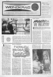 Widnokrąg : tygodnik społeczno-kulturalny. 1974, nr 42 (30 listopada)