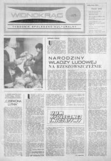 Widnokrąg : tygodnik społeczno-kulturalny. 1974, nr 43 (7 grudnia)