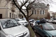 Ul. Bożnicza - parking bezpłatny [Fotografia]